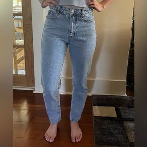 Forever 21 Bongo Straight-Leg Ankle Jeans, size 26